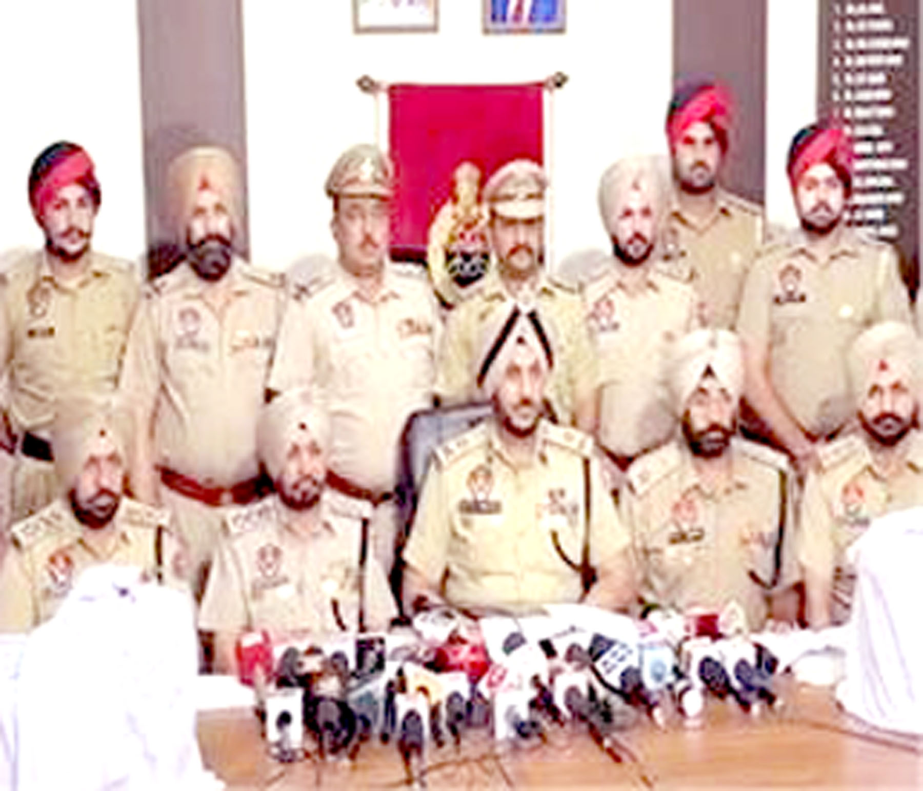 Over 60 kg heroin seized in joint operation by police and BSF